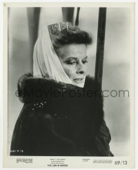 7f599 LION IN WINTER 8x10.25 still 1968 close up of Katharine Hepburn as Eleanor of Aquitaine!
