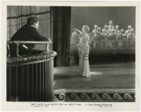 7f638 MAN'S CASTLE 8x10 still 1933 Spencer Tracy in box can't resist Glenda Farrell on stage!