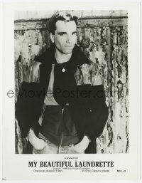 7f687 MY BEAUTIFUL LAUNDRETTE 8x10.5 still 1986 best portrait of tough punk Daniel Day-Lewis!