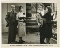 7f844 SOMETHING TO SING ABOUT 8x10 still 1937 James Cagney, Evelyn Daw, William Frawley