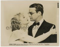 7f855 SPRING TONIC 8x10 still 1935 Lew Ayres wearing glasses hugged by pretty Claire Trevor!