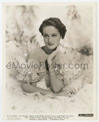 7f857 ST. LOUIS BLUES 8.25x10 still 1939 great portrait of pretty Dorothy Lamour in cool gown!