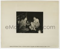 7f879 SUNSET BOULEVARD candid 8.25x10 still 1950 William Holden & Billy Wilder taking a smoke break!