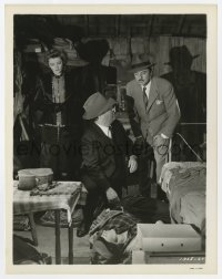 7f909 THIN MAN GOES HOME 8x10.25 still 1944 William Powell, Myrna Loy & Brophy at the crime scene!
