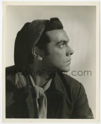 7f919 TOAST OF NEW ORLEANS deluxe 8x10 still 1950 great profile portrait of singer Mario Lanza!