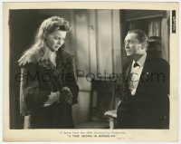 7f930 TREE GROWS IN BROOKLYN deluxe 8x10 still 1945 James Dunn stares at worried Dorothy McGuire!