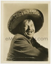 7f958 WALLACE BEERY 8x10.25 still 1934 MGM studio portrait in costume as Pancho from Viva Villa!