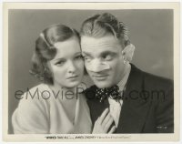 7f987 WINNER TAKE ALL 8x10.25 still 1932 best c/u of bandaged boxer James Cagney & Marion Nixon!