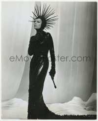 7f989 WITCHES 8.25x10 still 1967 Le Streghe, best c/u of Silvana Mangano in wacky costume with gun!