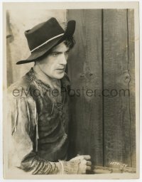 7f992 WOLF SONG 8x10 key book still 1929 great close up of young cowboy Gary Cooper by door!
