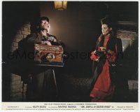 7f033 DR. JEKYLL & SISTER HYDE color English FOH LC 1971 Martine Beswick with blind man in alley!