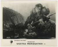 7f944 UGETSU English FOH LC 1953 Kenji Mizoguchi samurai classic, with original Japanese title!