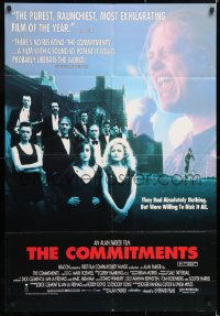 7g556 COMMITMENTS Aust 1sh 1991 Alan Parker, Irish rock, printed for use in New Zealand!