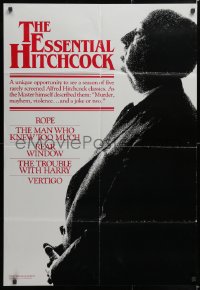 7g574 ESSENTIAL HITCHCOCK Aust 1sh 1983 wonderful profile of director Alfred Hitchcock!