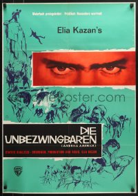 7g380 AMERICA AMERICA German 1964 Elia Kazan's immigrant biography of his uncle, rare!