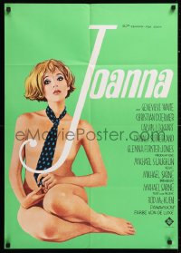 7g516 JOANNA green style German 1969 Genevieve Waite in the title role, directed by Michael Sarne!