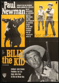 7g445 LEFT HANDED GUN German R1960s Paul Newman as teenage desperado Billy the Kid!