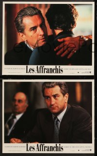 7g165 GOODFELLAS 8 French LCs 1990 Robert De Niro, Joe Pesci, Ray Liotta, Scorsese classic!