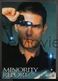 7g071 MINORITY REPORT 8 German LCs 2002 Steven Spielberg, Tom Cruise, Colin Farrell