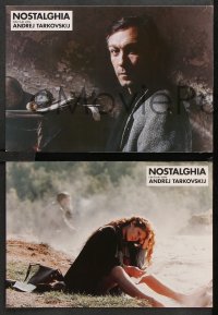 7g072 NOSTALGHIA 8 German LCs 1984 Andrei Tarkovsky's Nostalgia starring Oleg Yankovsky!