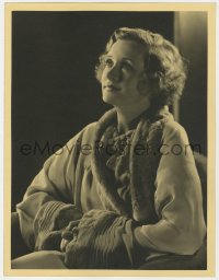 7h118 BILLIE BURKE deluxe 10x13 still 1933 serene MGM studio portrait by Clarence Sinclair Bull!