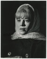 7h156 DOCTOR ZHIVAGO deluxe 11x14 still 1965 portrait of shocked Julie Christie, David Lean classic!