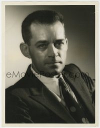 7h167 ESKIMO candid deluxe 10x13 still 1933 great portrait of director W.S. Van Dyke by Hurrell!