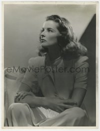 7h259 KEEPER OF THE FLAME deluxe 10x13 still 1942 Katharine Hepburn by Clarence Sinclair Bull!