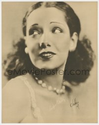 7h284 LUPE VELEZ deluxe 11x14 still 1930s great Chidnoff portrait with facsimile signature!