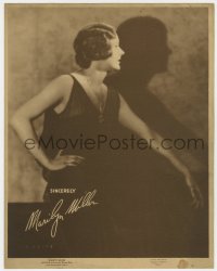 7h295 MARILYN MILLER 11x14 music publicity still 1929 Hal Phyfe portrait with facsimile signature!