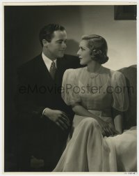 7h306 MARY PICKFORD/BUDDY ROGERS deluxe 11x14 still 1937 great seated portrait by George Hurrell!