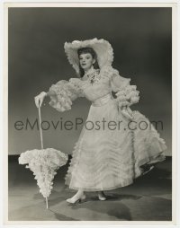 7h308 MEET ME IN ST. LOUIS deluxe 10x13 still 1944 full portrait of Judy Garland as a 1903 belle!