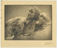 7h317 MIRIAM HOPKINS deluxe English 11x13.5 still 1930s with hand behind her head by Tunbridge!