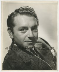 7h334 PAUL HENREID deluxe 11x14 still 1940s great close portrait of the Warner Bros. leading man!