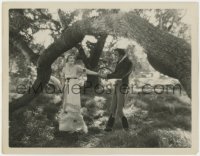 7h344 QUALITY STREET deluxe 11x14 still 1927 Marion Davies & Conrad Nagel romancing under tree!