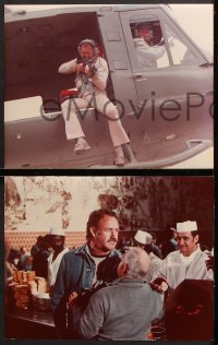 7h075 DOMINO PRINCIPLE 6 color 11x14 stills 1977 Gene Hackman, Candice Bergen, Richard Widmark