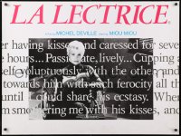 7j566 READER British quad 1988 La Lectrice, Miou-Miou, Michel Deville, a seductive comedy!