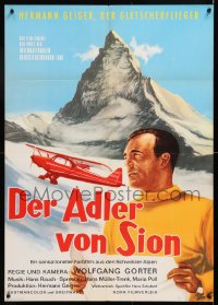 7j220 DER ADLER VON SION German 1960 Wolfgang Gorter, search & rescue in Swiss Alps!