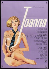 7j238 JOANNA purple style German 1969 Genevieve Waite in the title role, directed by Michael Sarne!