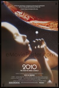 7k501 2010 1sh 1984 sequel to 2001: A Space Odyssey, full bleed image of the starchild & Jupiter!