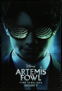 7k526 ARTEMIS FOWL teaser DS 1sh 2019 Walt Disney, Kenneth Branagh directed, cool close-up!