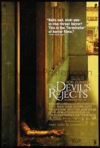 7k614 DEVIL'S REJECTS advance 1sh 2005 July style, directed by Rob Zombie, they must be stopped!