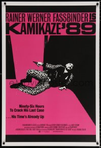 7k737 KAMIKAZE '89 DS 1sh R2016 Rainer Werner Fassbinder w/gun, his time's already up!