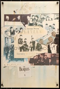 7k084 BEATLES 20x30 music poster 1995 images of George, Paul, Ringo and John, Anthology 1!