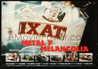 7k415 METAL & MELANCHOLY 19x27 special poster 1995 Metaal en Melancholie, car images!