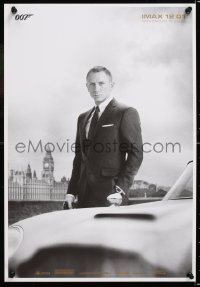 7k458 SKYFALL IMAX 14x20 special poster 2012 image of Daniel Craig as Bond, newest 007!