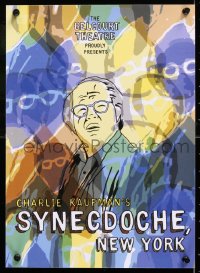 7k476 SYNECDOCHE, NEW YORK 11x16 special poster 2008 Philip Hoffman, completely different art!