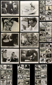 7m289 LOT OF 66 8X10 STILLS 1970s great scenes from a variety of different movies!
