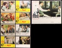 7m226 LOT OF 9 JACK LEMMON LOBBY CARDS 1960s-1970s Irma La Douce, Avanti, The Front Page!