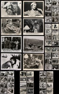 7m282 LOT OF 72 8X10 STILLS 1960s-1970s great scenes from a variety of different movies!